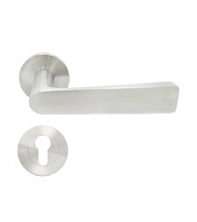 EN1906 Hollow Lever Door Handle - SBLH043-H