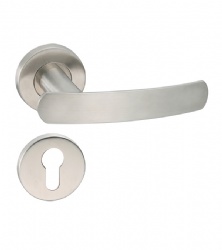 Stainless Steel Rose Door Handle Guangdong Hardware Door Handles-SBLH012