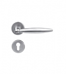 Stainless Steel Modern Interior Door Handles for Metal Door-SBLH014