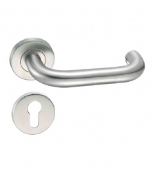 EN1906 Hollow Lever Door Handle - SBTH101