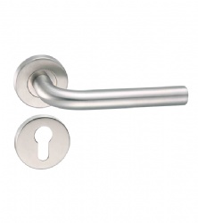 EN1906 Hollow Lever Door Handle - SBTH102