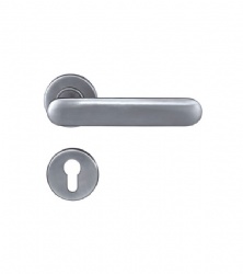 Stainless Steel 316 Designer Cast Lever Handle on Concealed Fix for Security Doors-SBLH047