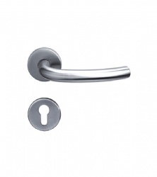 EN1906 Hollow Lever Door Handle - SBTH103