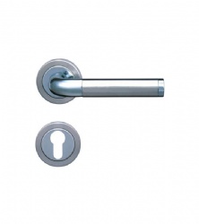 Cast Solid Stainless Steel Lever Handle for Double Doors-SBLH066