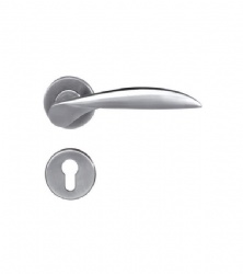 Antirust fashionable lever solid handle with CE for Office Door-SBLH067