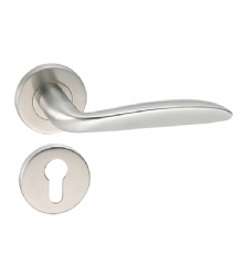 Stainless Steel 304 Modern Interior Door Handles Lever Satin Door Handle-SBLH072