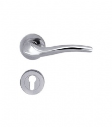 Stainless steel bent popular design solid door handle for External Door-SBLH076