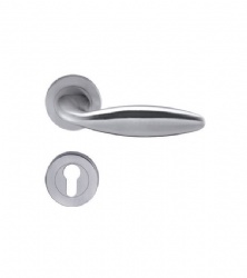 Antirust rivet solid lever casting handle for Exterior Door-SBLH079