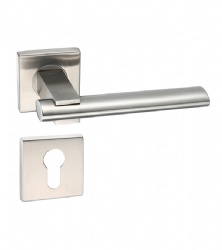 Stainless Steel 304 Solid Lever Handle for Interior Wooden Doors-SBLH091