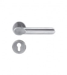 SUS316 modern design 3-hour fire solid handle for Commercial Door-SBLH093