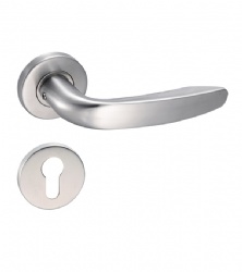 Antirust novel fashionable solid lever handle for Bedroom Door-SBLH098