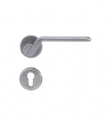 Grade 304 Antirust Solid Casting Lever Handle for Entry Steel Doors-SBLH100