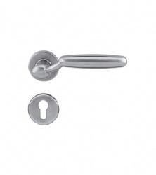 Antirust safety round tubular solid door handle for Entrance Door-SBLH105