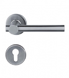 Popular Cast Solid Stainless Steel 316 Lever Handle for Commercial Doors-SBLH133