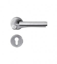 Antirust safety round tubular solid door handle for Entrance Door-SBLH137