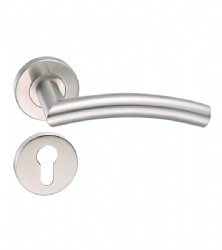 EN1906 Hollow Lever Door Handle - SBTH108