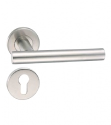 EN1906 Hollow Lever Door Handle - SBTH109