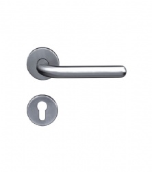 EN1906 Hollow Lever Door Handle - SBTH110