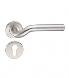 EN1906 Hollow Lever Door Handle - SBTH115