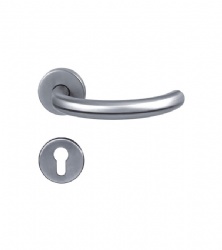 EN1906 Hollow Lever Door Handle - SBTH118