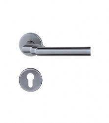 EN1906 Hollow Lever Door Handle - SBTH120