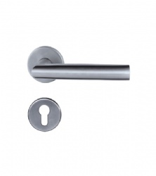 EN1906 Hollow Lever Door Handle - SBTH122