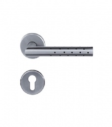 EN1906 Hollow Lever Door Handle - SBTH123