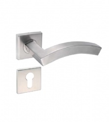 EN1906 Hollow Lever Door Handle - SBTH132