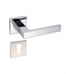 EN1906 Hollow Lever Door Handle - SBTH134