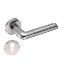 EN1906 Hollow Lever Door Handle - SBTH139