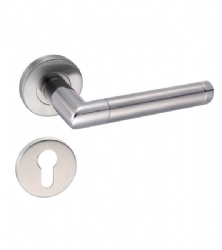 EN1906 Hollow Lever Door Handle - SBTH199