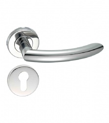 EN1906 Hollow Lever Door Handle - SBTH111